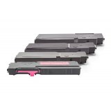 Compatible Dell 593-BBBQ - 593-BBBR / Y5CW4 Toner Spar-Set 4 Stk. (Noir, Cyan, Magenta, Jaune)