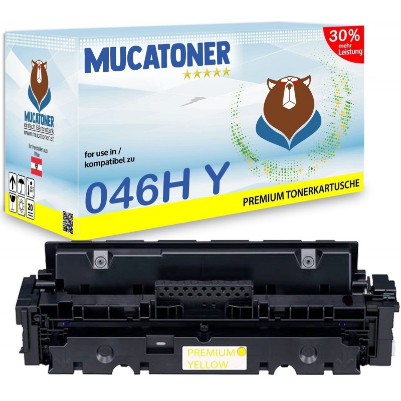 4XXL SET Mucatoner für Canon 046H BMYC 30 Prozent mehr Leistung