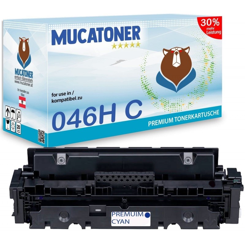 4XXL SET Mucatoner für Canon 046H BMYC 30 Prozent mehr Leistung