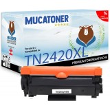 Compatible Brother TN-2420 Toner Noir Spar-Set (2 STÜCK)