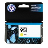 Original HP CN052AE / 951 Cartouche D'encre Jaune