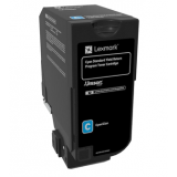 Original Lexmark 74C2SC0 Toner Cyan