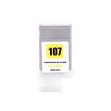 Compatible Canon 6708B001 / encre PFI-107Y Jaune