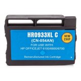 Compatible HP CN054AE / encre 933XL Cyan