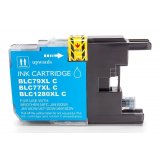 Compatible Brother LC-1280C XXL Cartouche d'encre Cyan