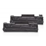 Compatible HP CB436AD / 36A Toner Noir(e) double pack