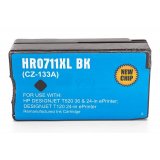 Compatible HP / CZ133A / 711 / Ink Noir(e)