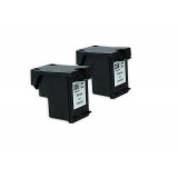 Compatible HP No 336 / C9362 EE encre noir double pack