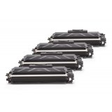 Compatible Brother TN-2010 Toner Noir(e) XL Spar Set (4 pièces)