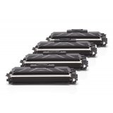 Compatible Brother TN-2220 Toner Noir Spar-Set (4 pièces)