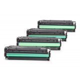 Compatible HP CF380X - CF383A Toner Set de rechange (Noir, Cyan, Magenta, Jaune