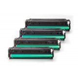 Compatible HP CE320A - CE323A Toner Set de rechange (Noir, Cyan, Magenta, Jaune